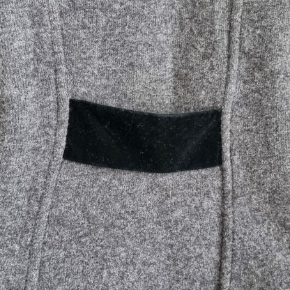 Vollmer Women's Grey Pure Wool Vintage Jacket UK 12 US 8 EU 40 IT 44 - Timelessfashions
