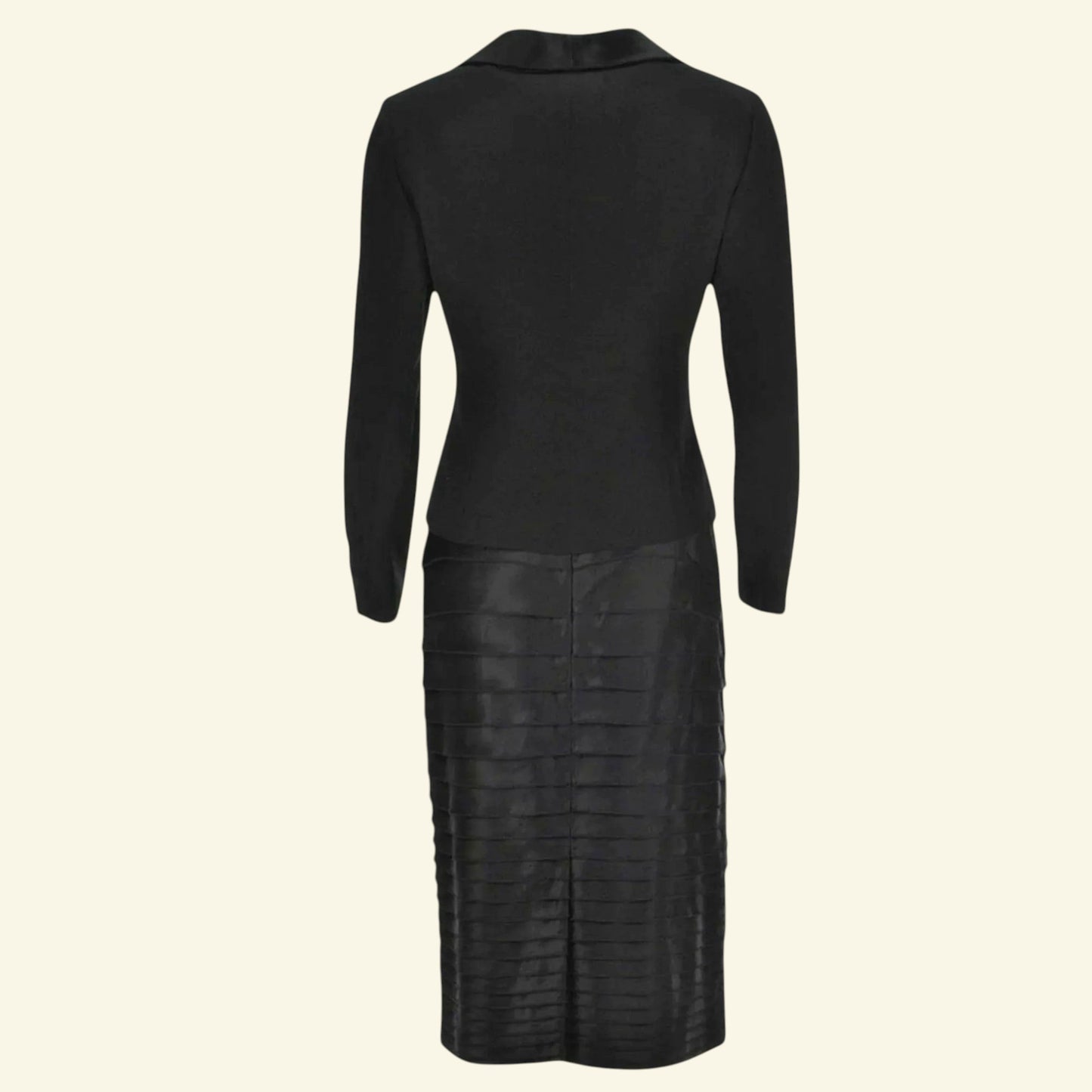 Veni Infantino for Ronald Joyce Womens Black Special Occasion Outfit UK 10 US 6 EU 38 - Timelessfashions
