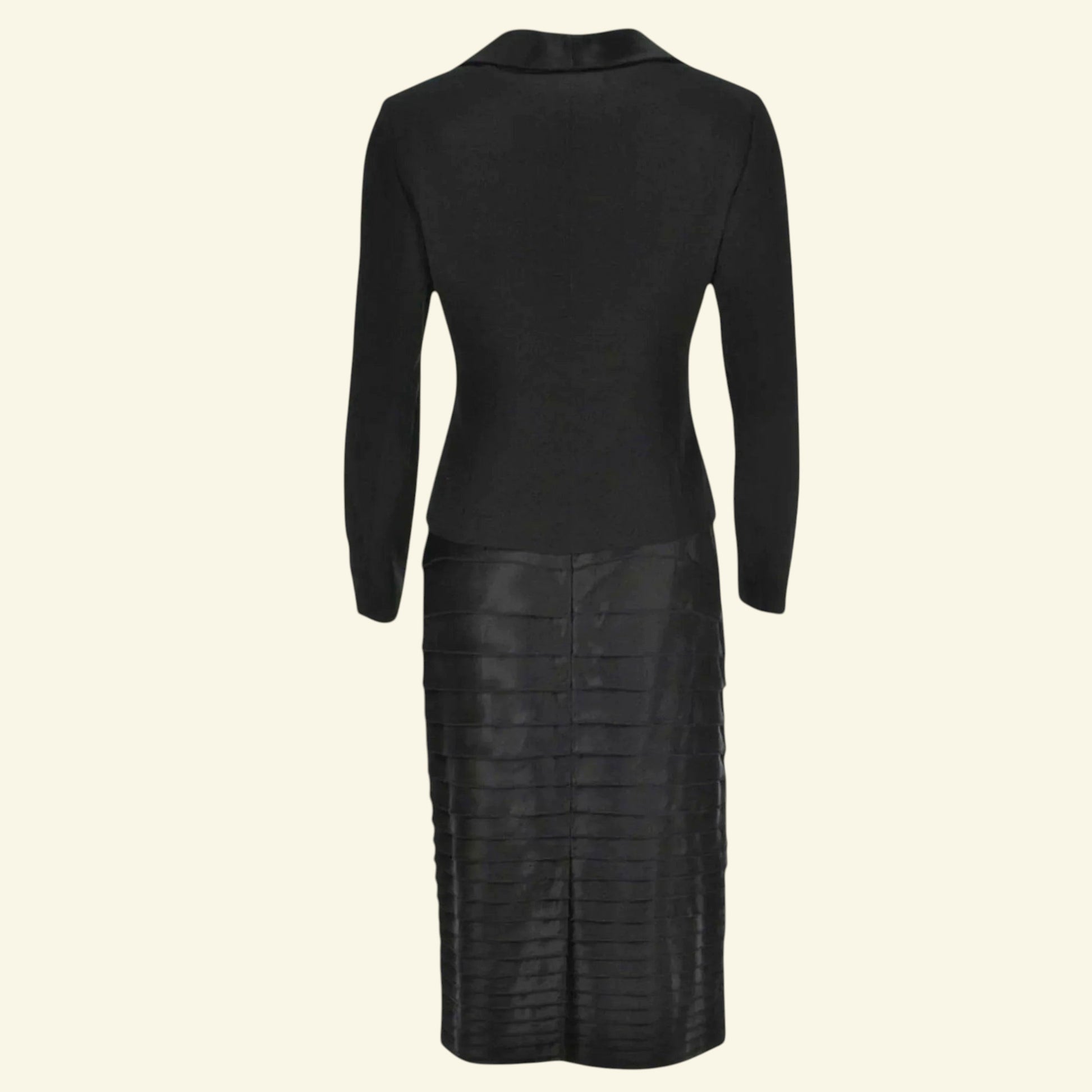 Veni Infantino for Ronald Joyce Womens Black Special Occasion Outfit UK 10 US 6 EU 38 - Timelessfashions