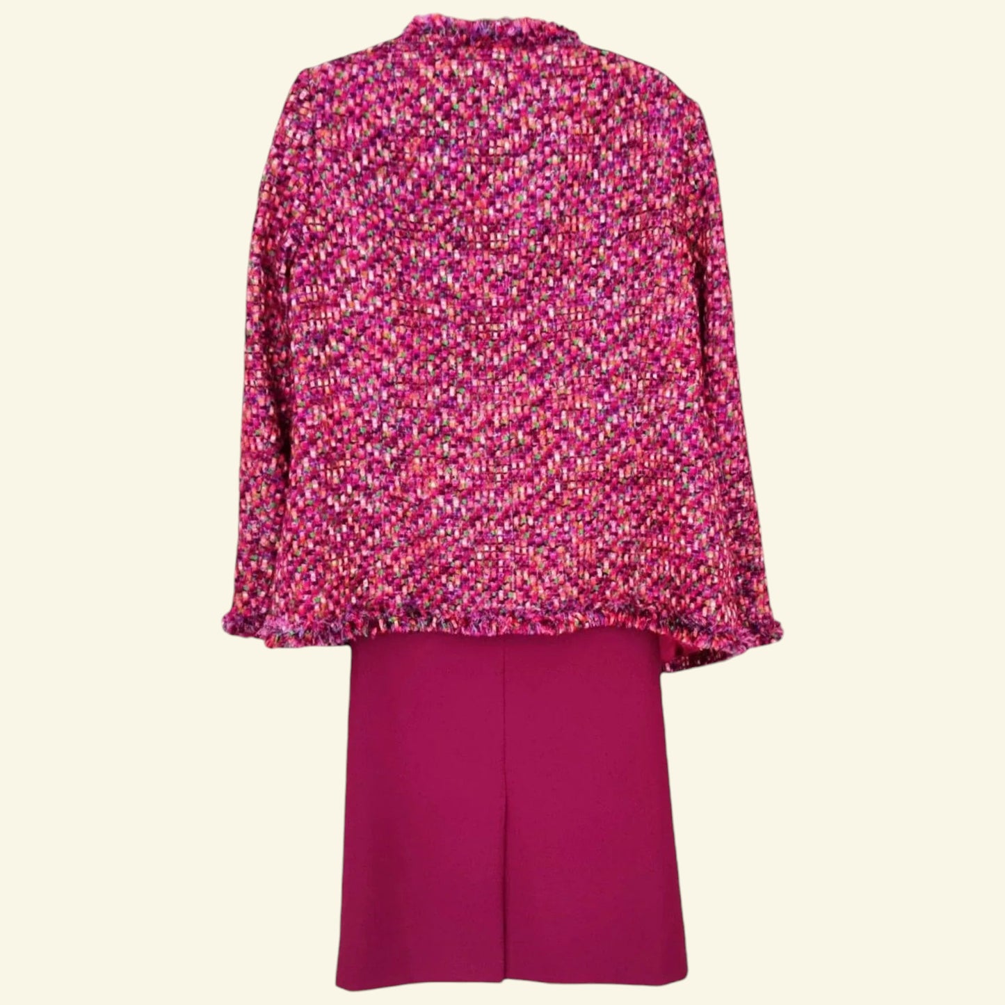 Apsley Tailors Womens Hand Made Cerise Suit UK 16 US 12 EU 44 - Timelessfashions