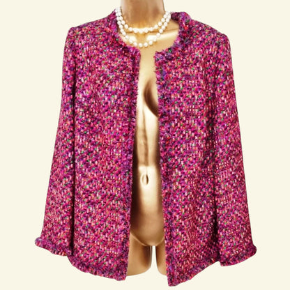 Apsley Tailors Womens Hand Made Cerise Suit UK 16 US 12 EU 44 - Timelessfashions