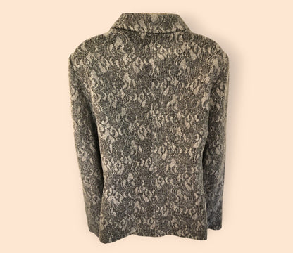 Libra Grey Tailored Winter Jacket UK 16 US 12 EU 44 Timeless Fashions