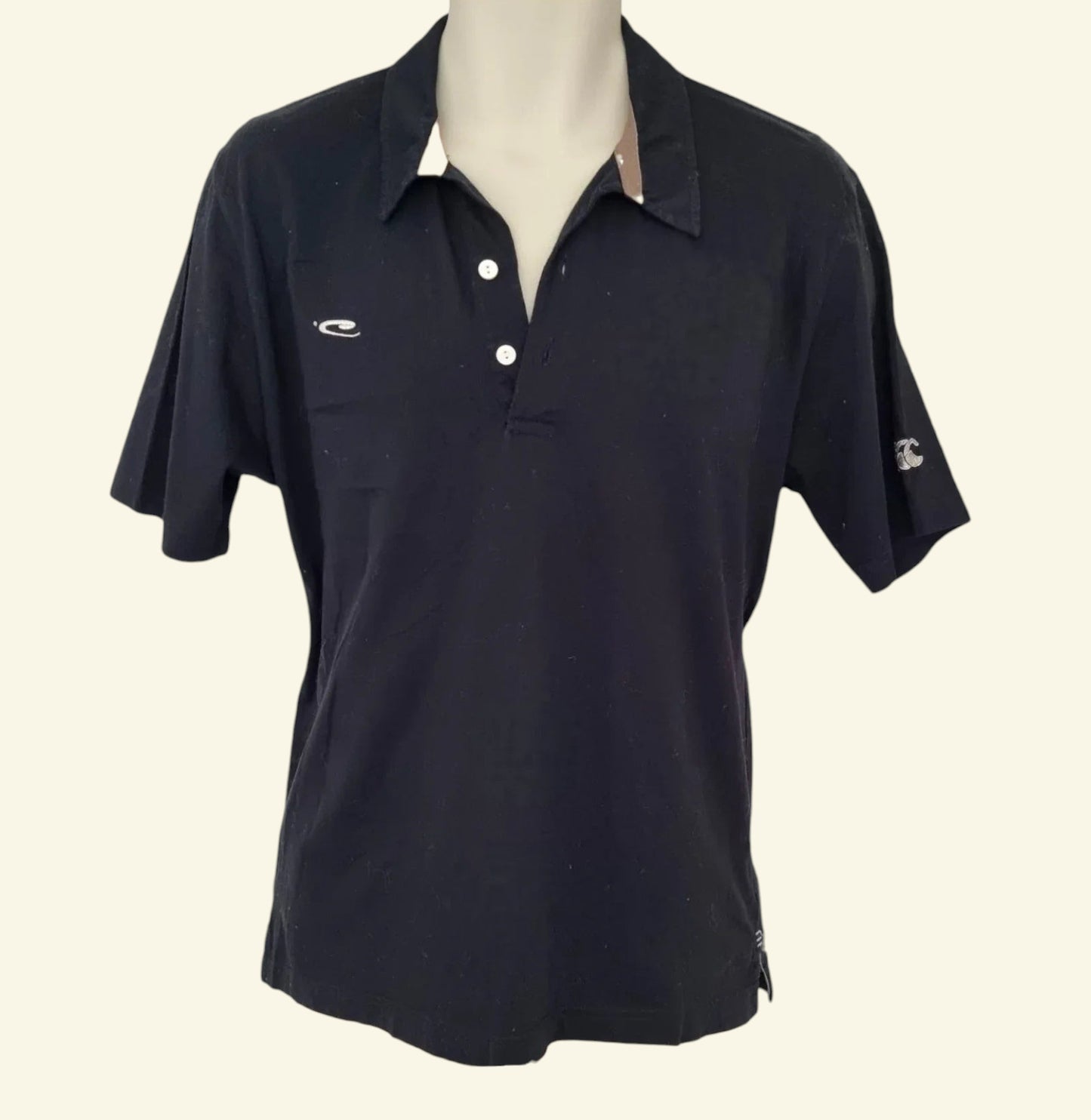 Canterbury Of New Zealand The Michael Campbell Collection Rugby Shirt Size M - Timelessfashions