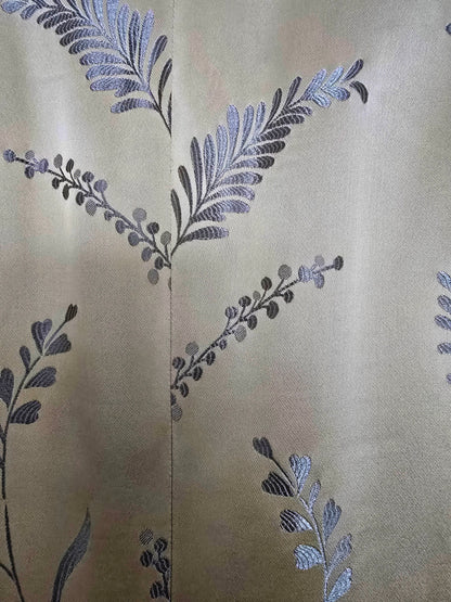 Caroline Charles Gold Embroidered Oriental Style Long Line Jacket UK 12 US 8 EU 40 - Timelessfashions