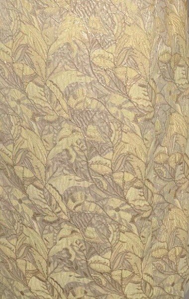 Caroline Charles Gold Jacquard Dress And Jacket UK 18 US 14 EU 46 - Timelessfashions
