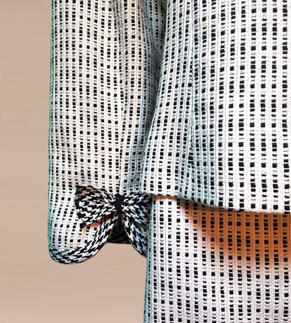 Caroline Charles London Vintage Bow Detail Skirt & Jacket UK 16/18 US 12/14 EU 44/46 - Timelessfashions