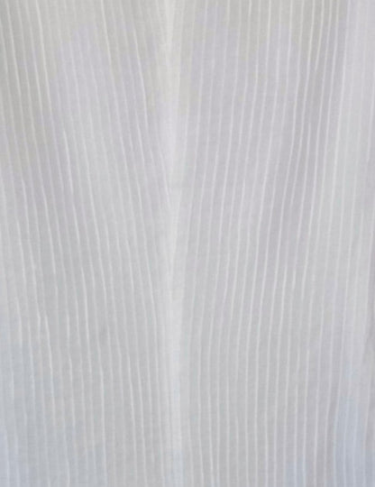 Caroline Charles Vintage White Cotton Jacket UK 16 US 12 EU 44 - Timelessfashions