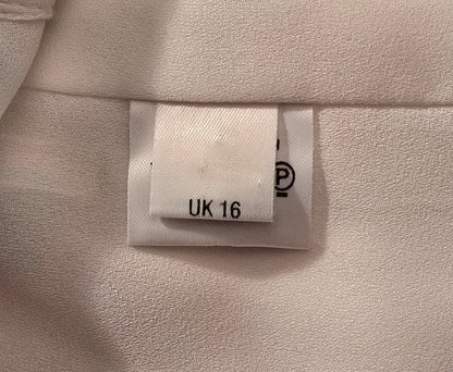 Caroline Charles Vintage White Cotton Jacket UK 16 US 12 EU 44 - Timelessfashions