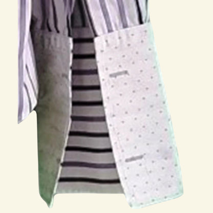 St George by DUFFER Mens White & Lilac Multi Stripe Shirt. Size 15½ collar. - Timelessfashions