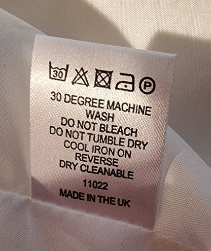 Damsel In A Dress White Textured Collarless Jacket UK 14 US 10 EU 42 - Timelessfashions