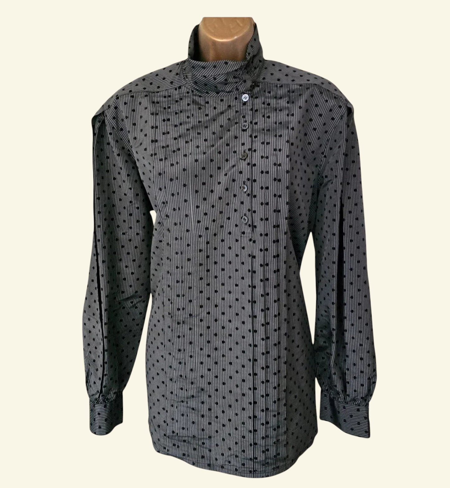 Escada Margaretha Ley Grey Silk Blouson UK 10 US 6 EU 38 IT 42 - Timelessfashions
