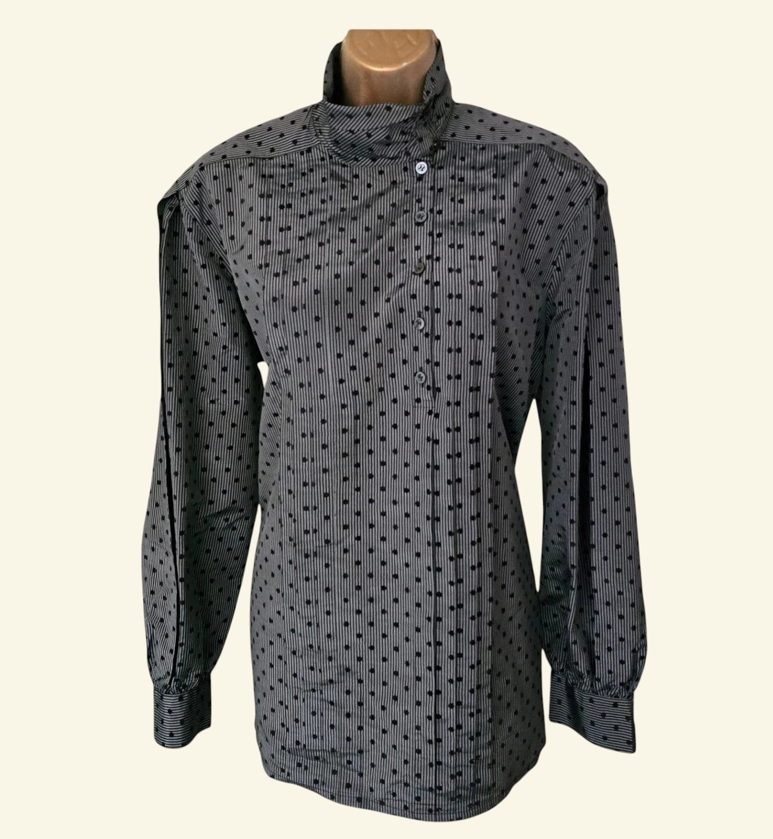 Escada Margaretha Ley Grey Silk Blouson UK 10 US 6 EU 38 IT 42 - Timelessfashions