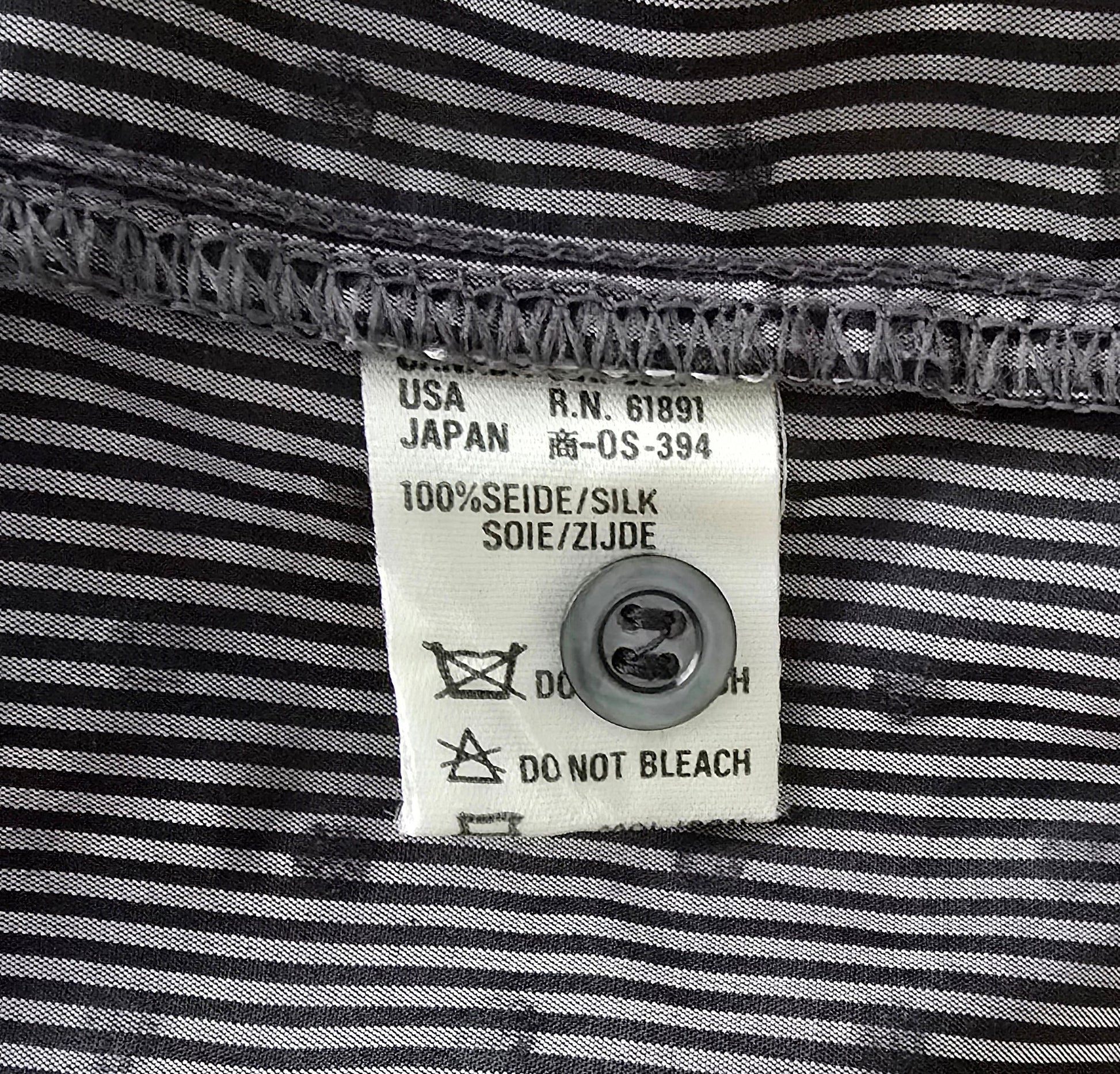 Escada Margaretha Ley Grey Silk Blouson UK 10 US 6 EU 38 IT 42 - Timelessfashions