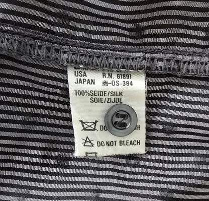 Escada Margaretha Ley Grey Silk Blouson UK 10 US 6 EU 38 IT 42 - Timelessfashions