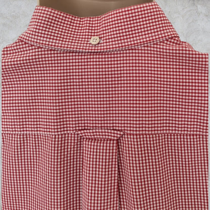 Gant Mens Regular Fit Broadcloth Shirt Red Size L Timeless Fashions