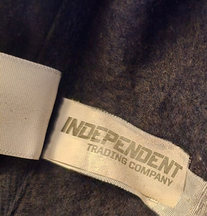 Independant Trading Company Men's Black Anti Streamer Club Hoodie UK XL - Timelessfashions
