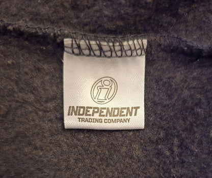 Independant Trading Company Men's Black Anti Streamer Club Hoodie UK XL - Timelessfashions