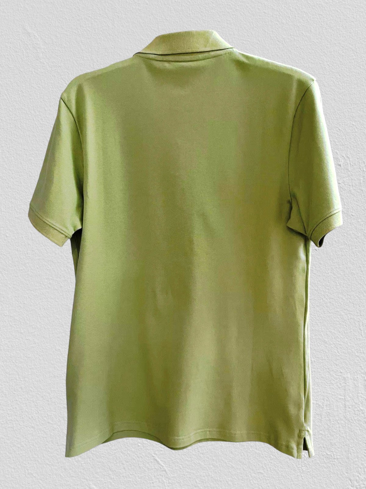 Lyle & Scott Men's Plain Green Polo Shirt UK M - Timelessfashions