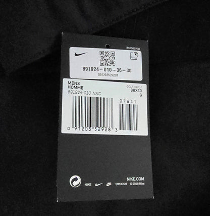 Nike Mens Black Golf Flex Hybrid Performance Dri Fit Stretch Trousers W36/L30 - Timelessfashions
