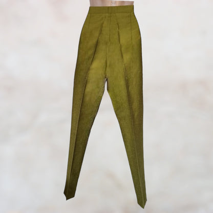 Monsoon Olive Green Women's Slim Fit Trousers. UK 12 US 8 EU 40 Timeless Fashions