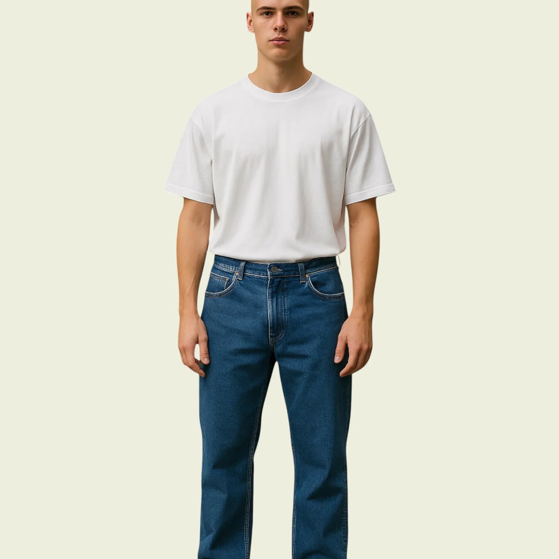 Roebucks Mens Blue Carpenter Jeans UK 38/32 - Timelessfashions