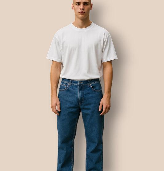 Roebucks Mens Blue Carpenter Jeans UK 38/32 Timeless Fashions