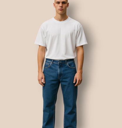 Roebucks Mens Blue Carpenter Jeans UK 38/32 - Timelessfashions