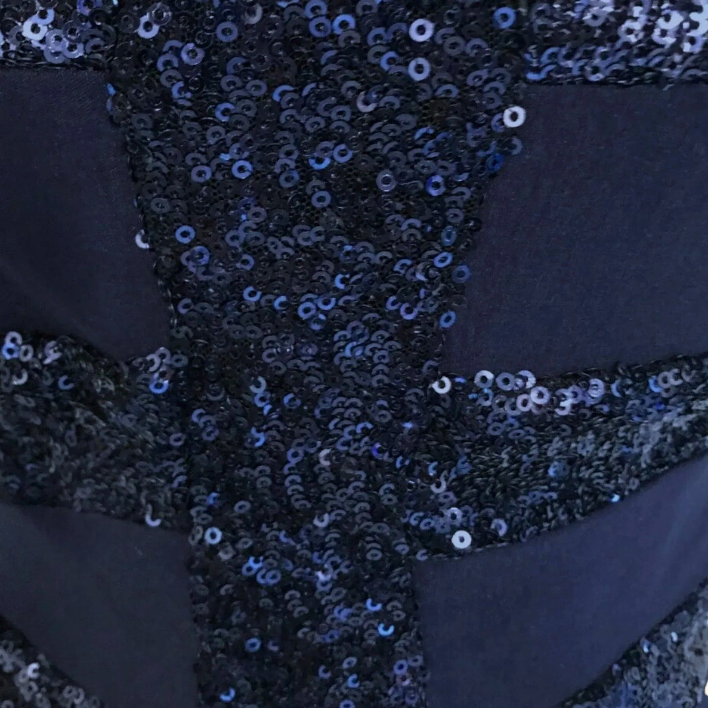 The Pretty Dress Company Women's Navy Sequin Bodycon Dress UK 6 - Timelessfashions