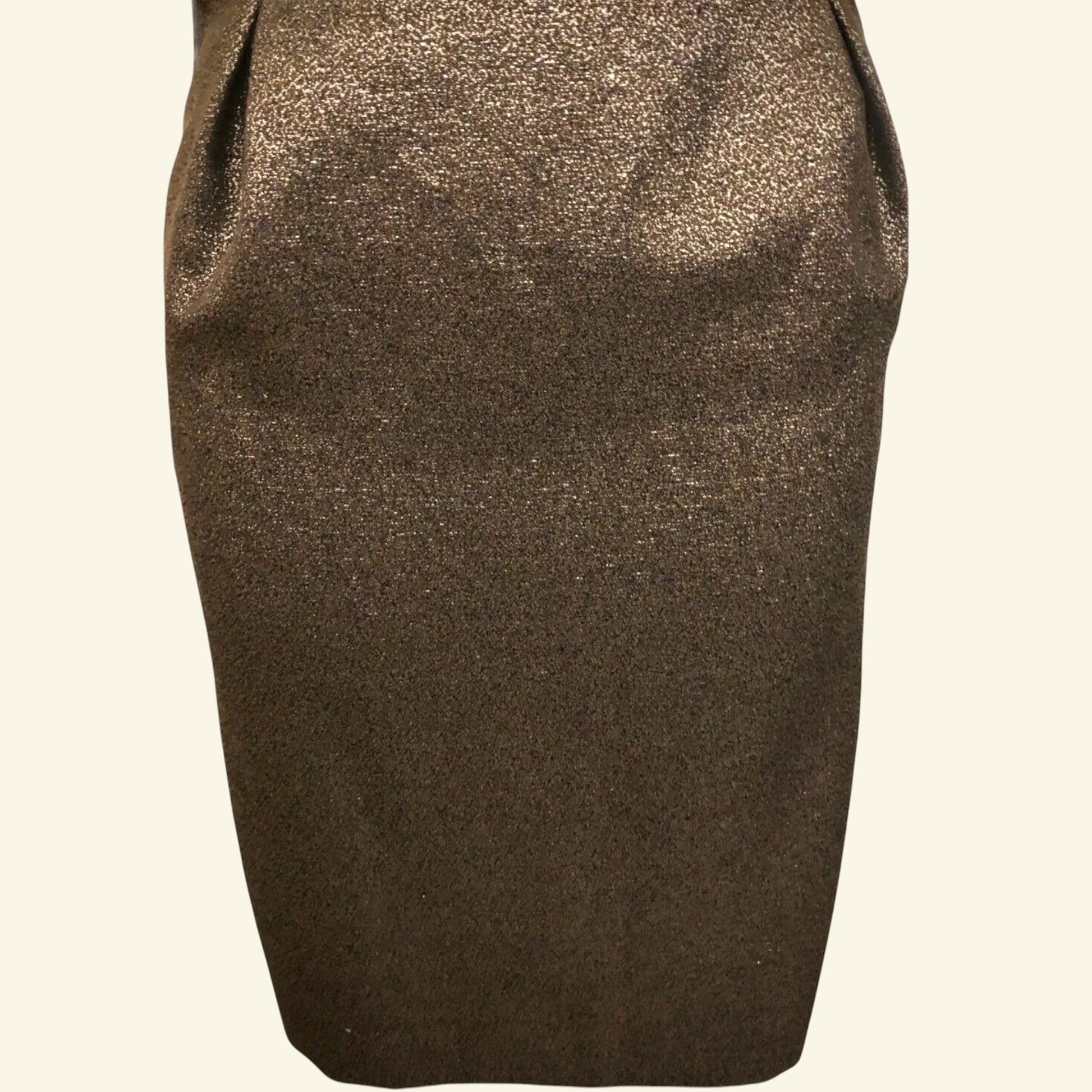Reiss Della Black & Copper Corset Bustier Dress UK 12 US 8 EU 40 - Timelessfashions