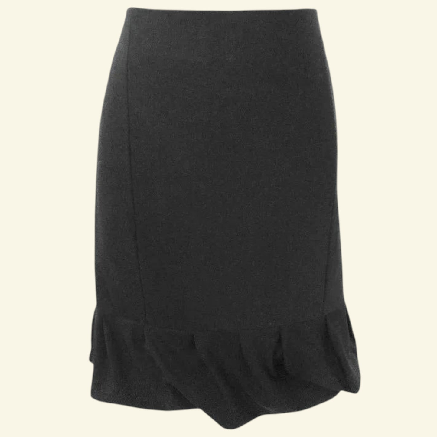 Joseph Black Puffball Pencil Mini Skirt UK 14 US 10 EU 42 - Timelessfashions