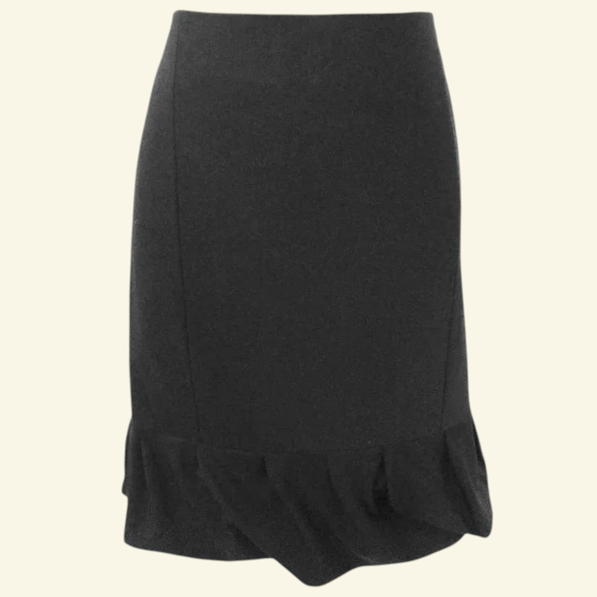 Joseph Black Puffball Pencil Mini Skirt UK 14 US 10 EU 42 - Timelessfashions