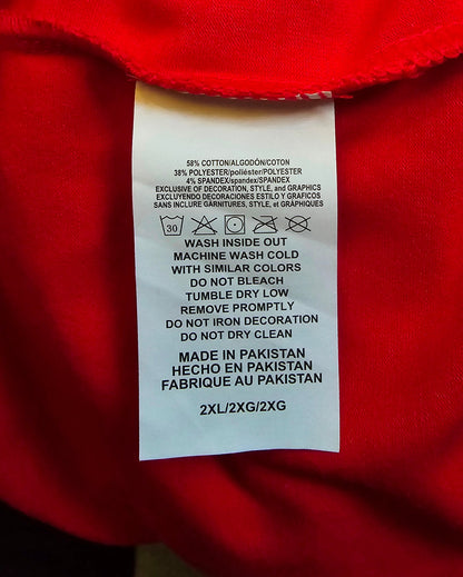 Under Armour Men's Red 1/4 Zip Long Sleeve Polo Shirt UK 2XL - Timelessfashions