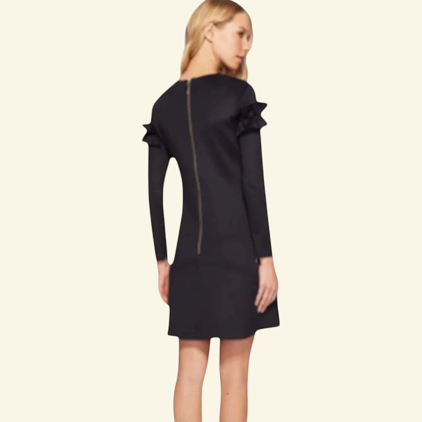 Ted Baker Navy Women's Zufara Ruffle Bodice Tunic UK 12 US 8 EU 40 - Timelessfashions