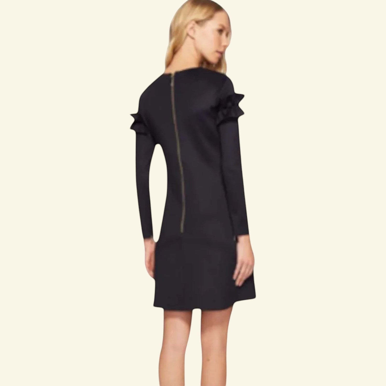 Ted Baker Navy Women's Zufara Ruffle Bodice Tunic UK 12 US 8 EU 40 - Timelessfashions