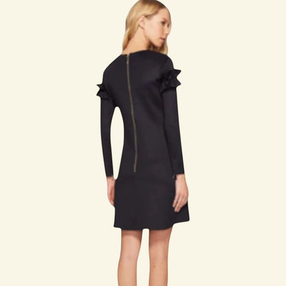 Ted Baker Navy Women's Zufara Ruffle Bodice Tunic UK 12 US 8 EU 40 - Timelessfashions