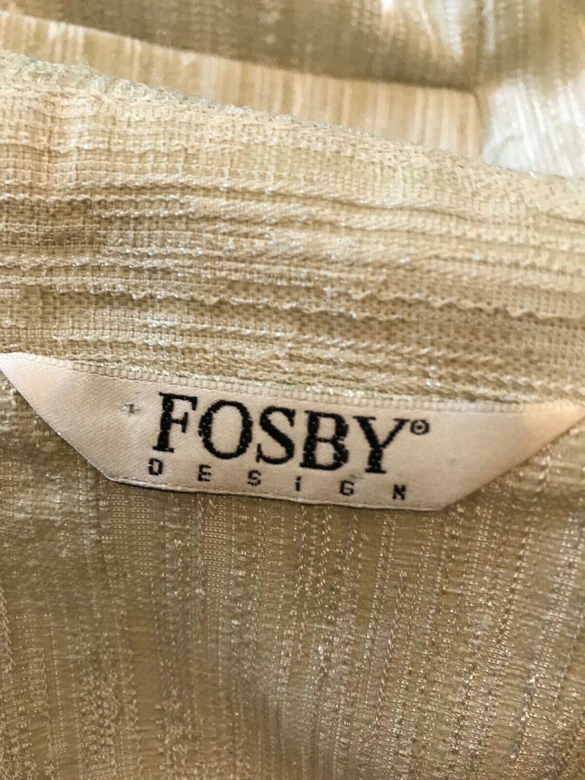 Fosby Design Womens Cream Peter Pan Collar Short Jacket UK 12 US 8 EU 40 Timeless Fashions