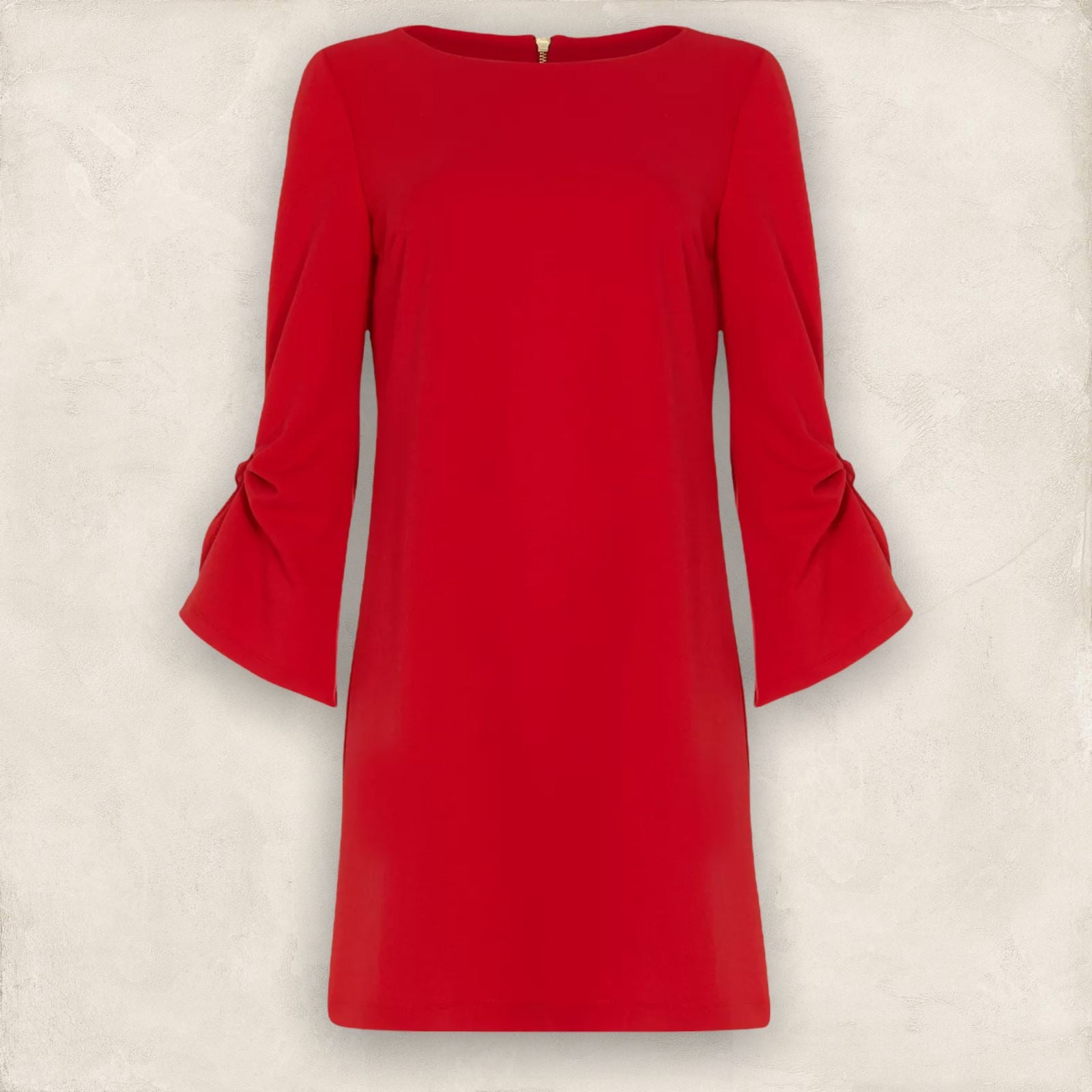 Phase Eight Cherry Red Tanya Tunic Dress UK 12 US 8 EU 40 Timeless Fashions