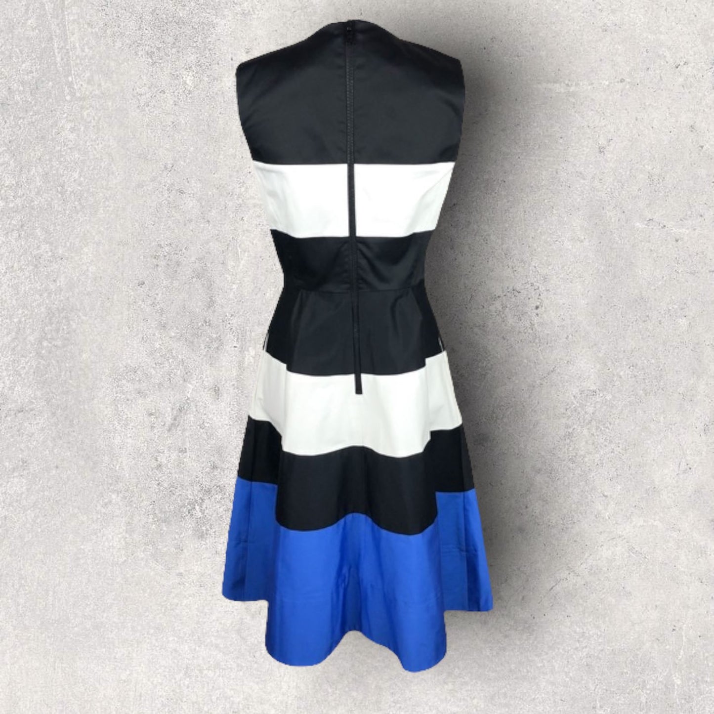 Kate Spade Corley Black White Blue Colour Block Dress UK 10 US 6 EU 38 BNWT Timeless Fashions