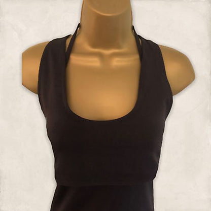 Stella McCartney Womens Adidas Brown Training, Running, Yoga Top UK 10 US 6 EU 38 Timeless Fashions
