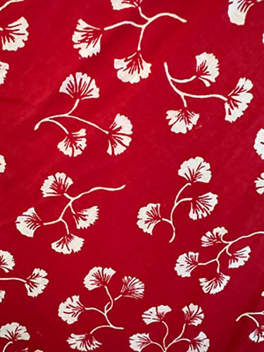 Ralph Lauren Red & White Cotton Floral Skirt Size S Approx UK 10/12 US 6/8 EU 38/40 Timeless Fashions