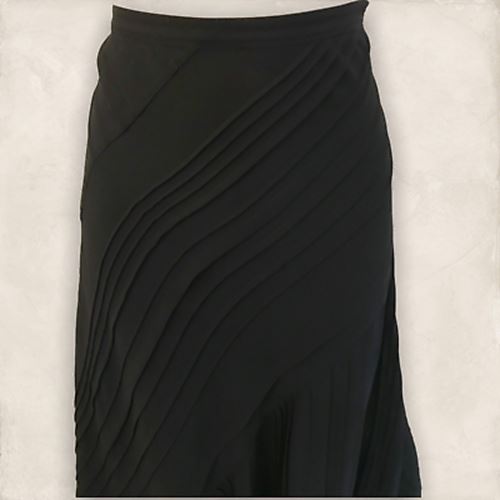 Coast Black Panelled Floaty Chiffon Skirt UK 10 US 6 EU 38 Timeless Fashions