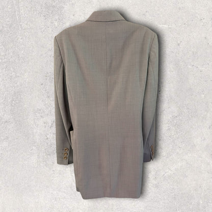 Gina B by Heidemann Vintage Dove Grey Virgin Wool Blend Jacket UK 16 US 12 EU 44 Timeless Fashions