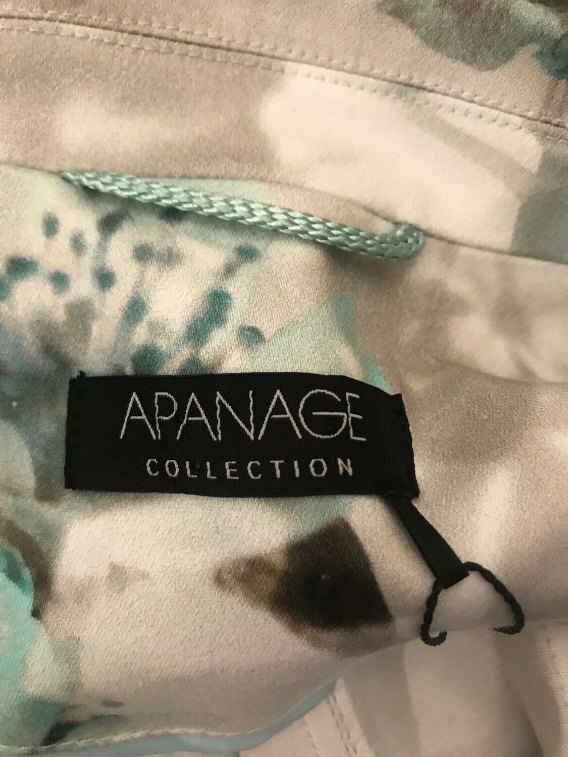 Apanage Womens White, Blue & Grey Floral Jacket BNWT RRP £165 UK 10 US6 EU 38 IT 42 Timeless Fashions