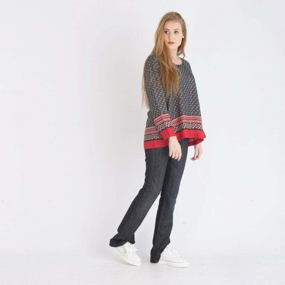 Masai Clothing White, Black & Red Daiva Print Top UK 12 US 8 EU 40 BNWT RRP £88.00 Timeless Fashions
