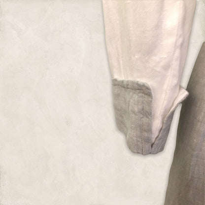 Kontrast White & Grey Linen Long Dress & Jacket, Lagenlook Size 36 UK 10 US 6 EU 38 Timeless Fashions