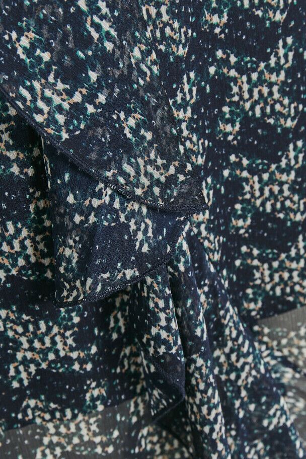 KAREN BY SIMONSEN Havanakb Ruffle Skirt, Navy UK 16 US 12 EU 44 Timeless Fashions