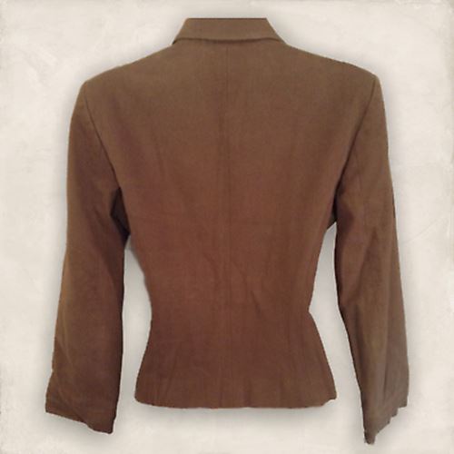 Joseph Khaki Brown Cotton Mix Jacket Blazer UK 10/12 US 6/8 EU 38/40 Timeless Fashions