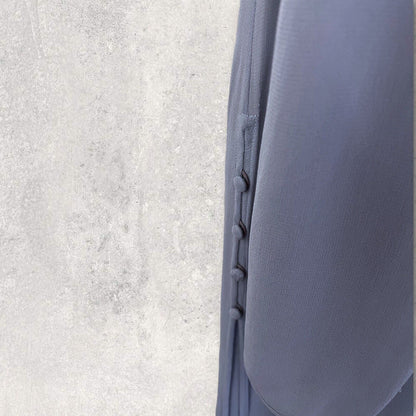 Nitya Light Blue Ladies Crepe Tunic Dress & Scarf UK 16 US 12 EU 44 Timeless Fashions