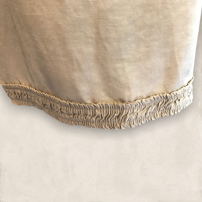 Marcelino Light Beige Linen Mix Pencil Skirt UK 14 US10 EU 42 Timeless Fashions