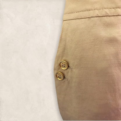 Marcelino Light Beige Linen Mix Pencil Skirt UK 14 US10 EU 42 Timeless Fashions